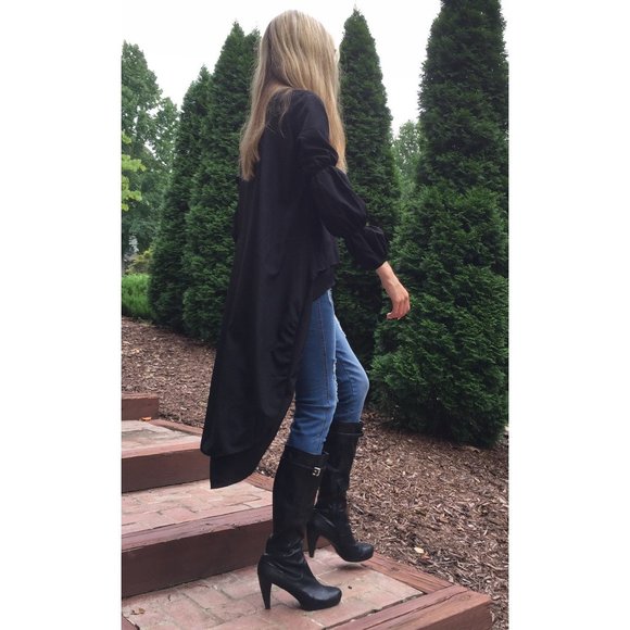 Black High Low Top - Picture 6 of 12